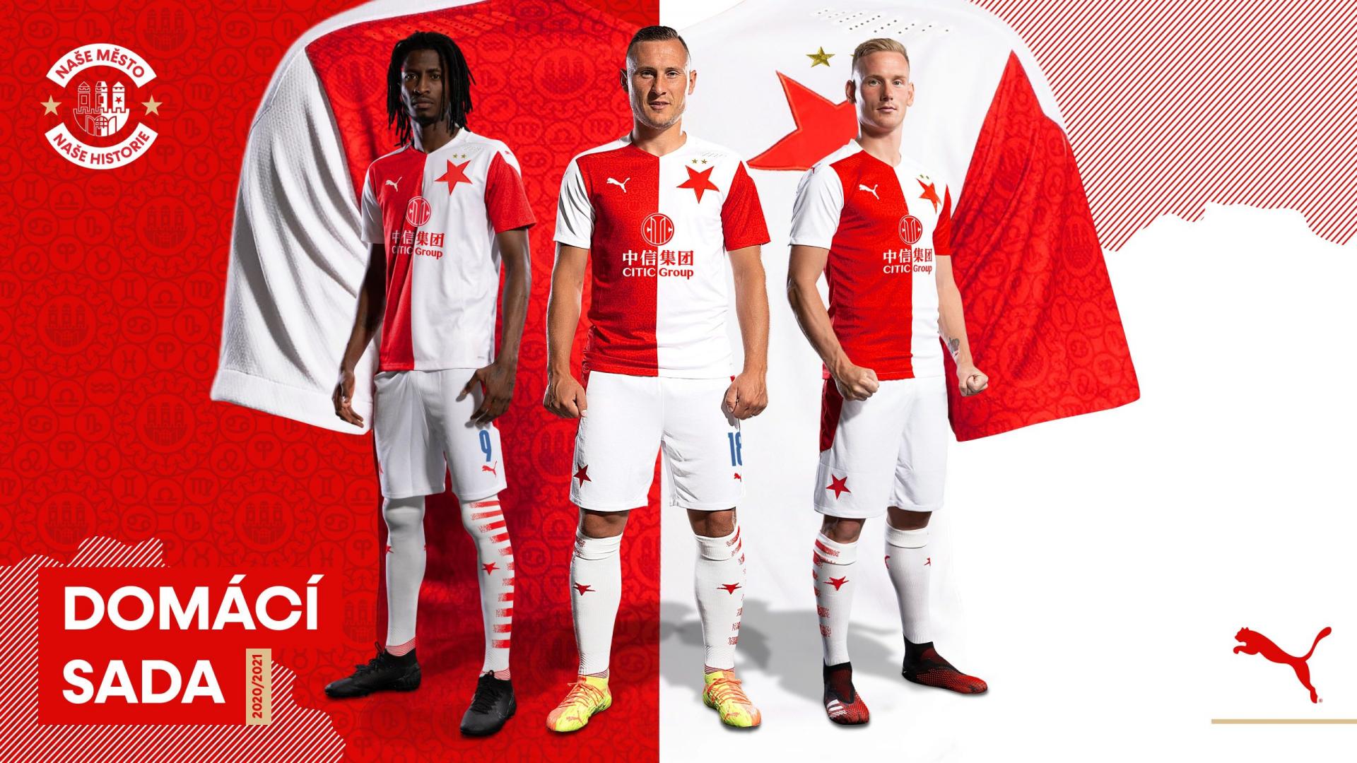 The new 2017/18 kit revealed » SK Slavia Praha