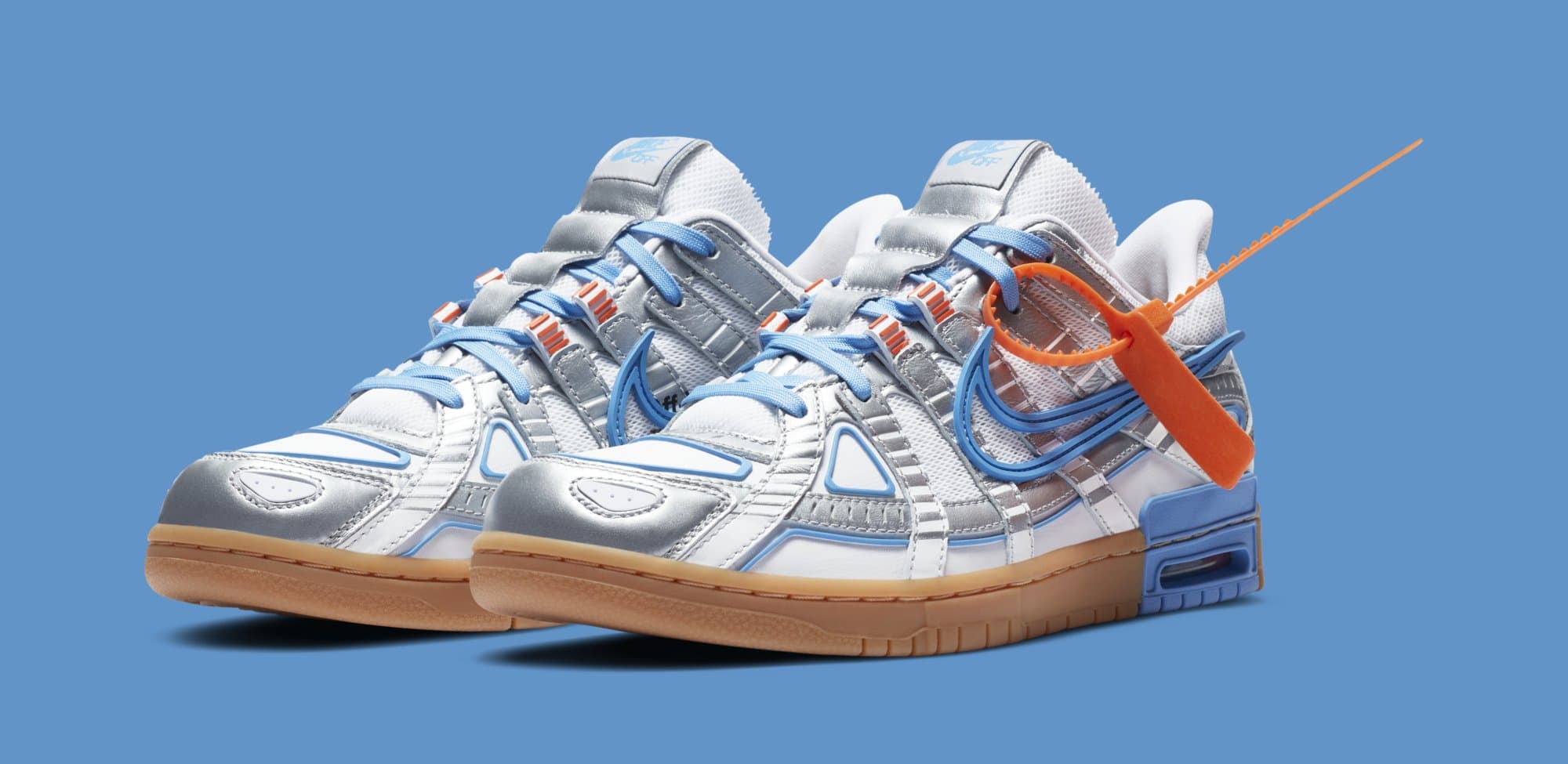 Nike Off White x Air Rubber Dunk University Gold